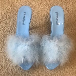 Jerry Campbell- feather heels